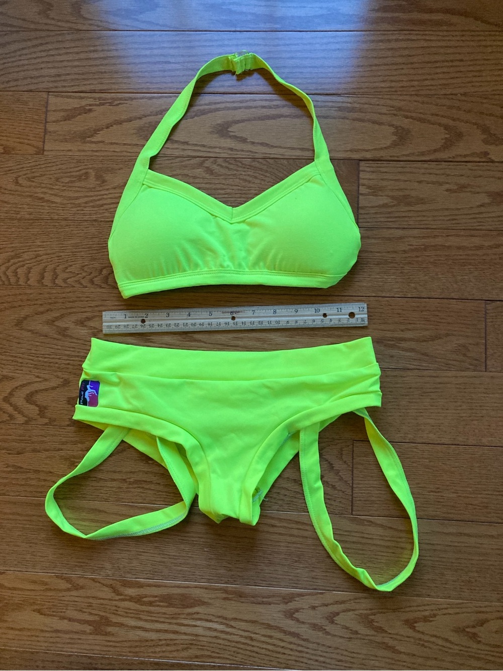 Bad Kitty Neon Green Set for Pole or Dance